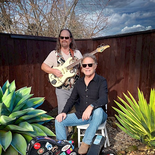 Mango Stew performing tropical rock and Americana music live during Live Music Friday at Currents Restaurant and Lounge in Bend, Oregon.