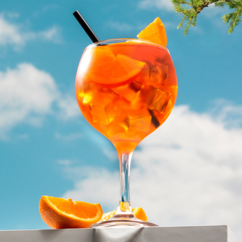 Join us for a refreshing twist to your day with $10 Aperol Spritzes offered all day long at Currents at Riverhouse Lodge