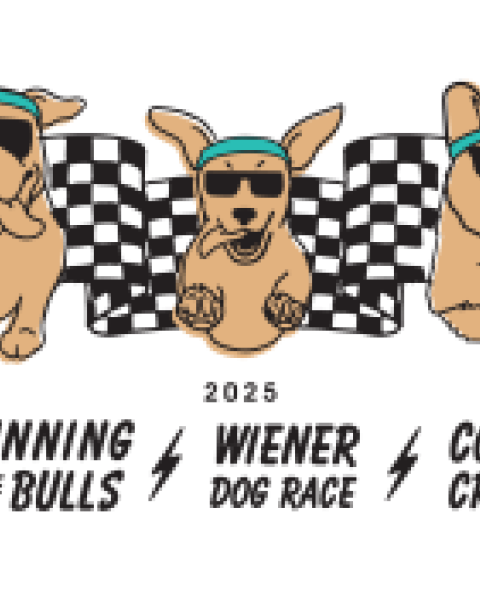 Three cartoon dogs with sunglasses and headbands labeled: Bulldog 