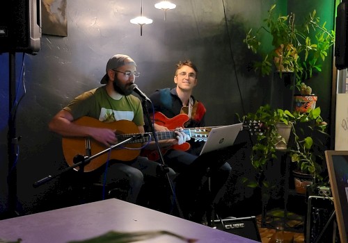 See Joe & Paul perform live at Currents at the Riverhouse on Friday, November 21, 2025, from 7pm–9pm as part of Live Music Fridays.