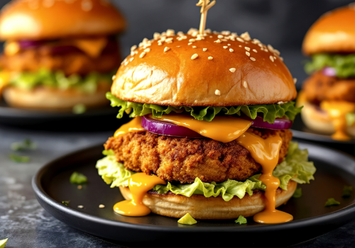Golden, crispy perfection on a toasted bun—our chicken sandwich special is a local favorite for just $12. Served with love