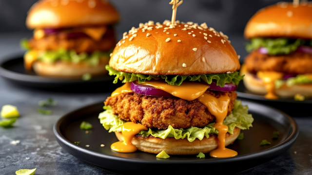 Golden, crispy perfection on a toasted bun—our chicken sandwich special is a local favorite for just $12. Served with love