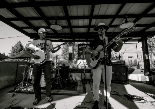 Catch the Franchot Tone Duo live at Riverhouse Lodge—acoustic originals, banjo brilliance, and Bend’s best father-and-son performance.