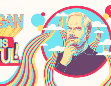 Promotional poster for “Everything is Wonderful!” by Jim Gaffigan, June 9 at Hayden Homes Amphitheater. Bendconcerts.com for info.